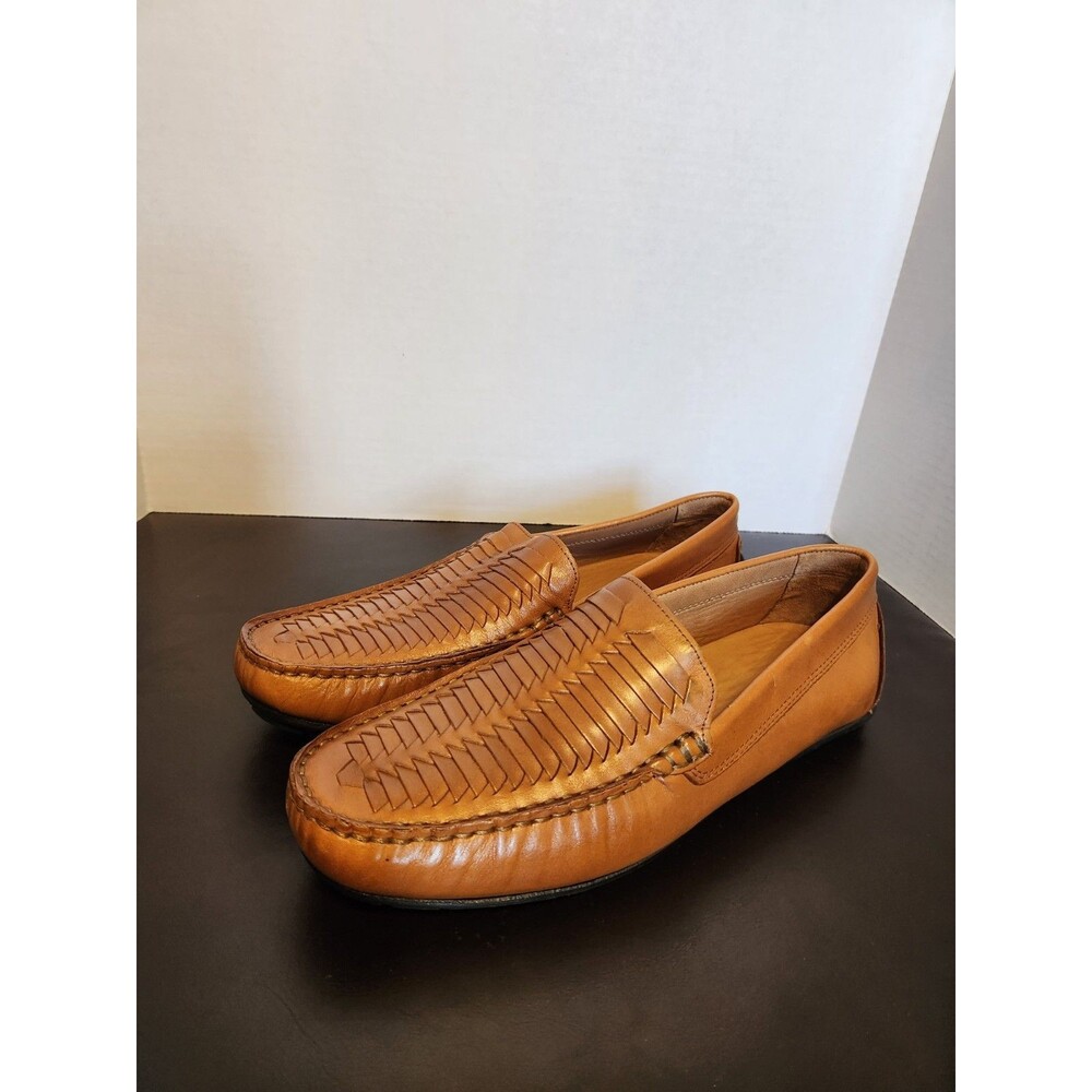 Blake McKay Tucson Driving Loafer Shoes Mens 8M Tan